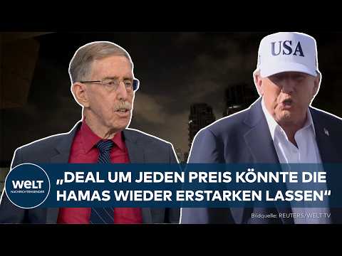 NAHOST-KONFLIKT: Hamas-Deal laut Trump in Sicht! Experte warnt vor Einigung um jeden Preis in Gaza