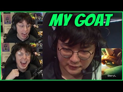 Caedrel Reacts To DK Beryl Picking Rammus Support In Elimination Series For wORLDS