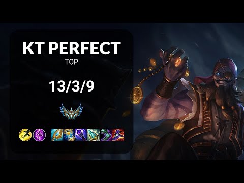 KT PerfecT Ryze vs Rumble TOP - KR CHALLENGER Patch 14.16