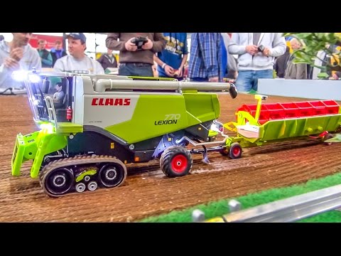 RC tractor ACTION in 1/32 scale!