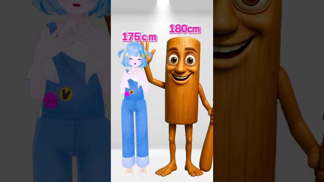 イタリアンブレインロットと背比べしてみた「トゥントゥントゥンサフールに恋している」