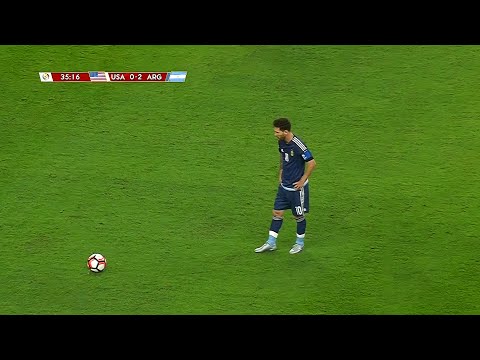 INSANE Messi Free Kick vs USA (Copa America) 2016 English Commentary HD 1080i