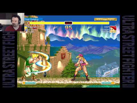 Ultra Street Fighter 2 MP: August 13, 2017 pt8 - Cammy vs. Guile (insane lag)