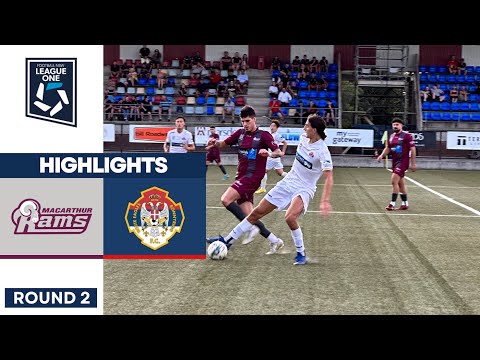 HIGHLIGHTS | Macarthur Rams 2-2 Bonnyrigg White Eagles | FNSW Mens’ League One