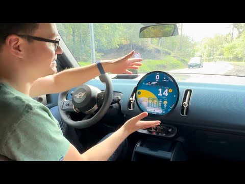 MINI Countryman SE 2024 (U25) im Onboard-Fahrbericht