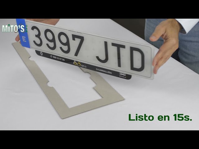 Vídeo relacionado con Getafe - Matricula Metacrilato Personalizada Equipo de Futbol - Matricula con Nombre - 38cm x 8cm - Placa Impresion Directa - Nombres Decorativos Personalizados