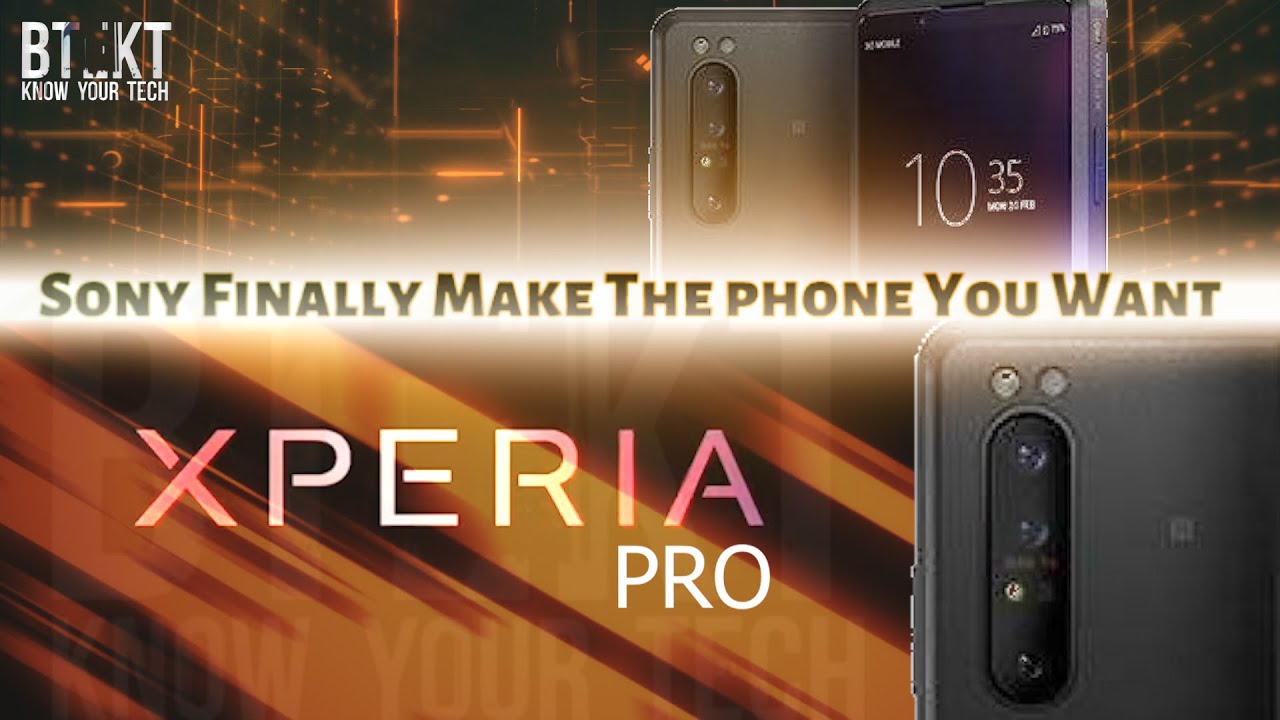 This Is Why Sony's mmWave 5G Xperia PRO is a Gamechanger!