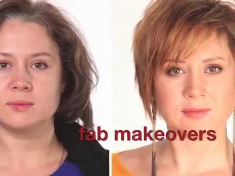 Hair Cut And Color Makover women over 40