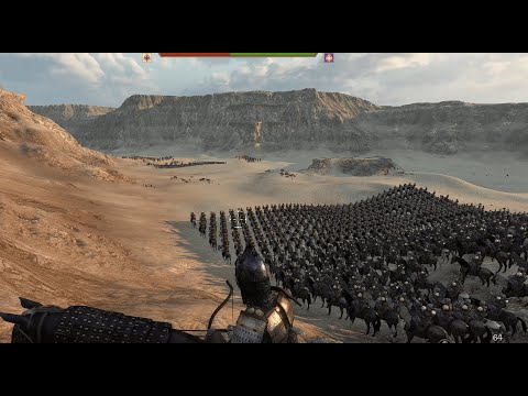 500 Cavalry VS 500 Legionnaires Desert War Mount & Blade II  Bannerlord