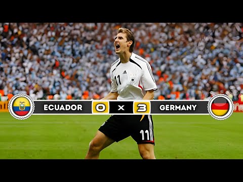 Germany 🇩🇪 × 🇪🇨 Ecuador | 3 × 0 | HIGHLIGHTS | All Goals | World Cup 2006