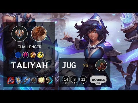 Taliyah Jungle vs Graves - EUW Challenger Patch 10.11