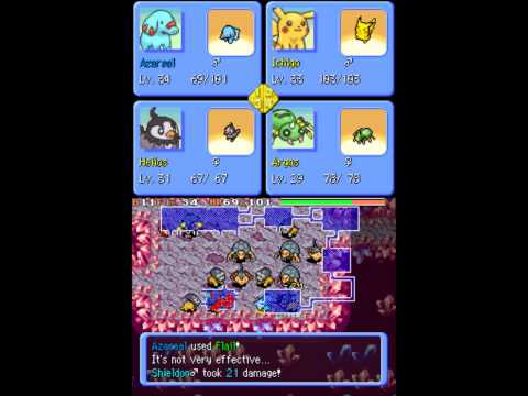 Pokemon Mystery Dungeon: Explorers of the Sky - Last snippet of First Crystal Cave Dungeon (Part 76)