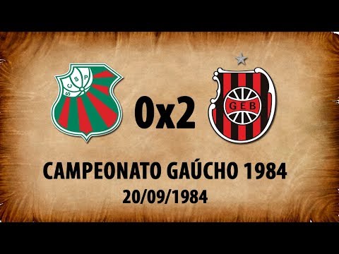 São Paulo-RG 0x2 G.E.Brasil - Campeonato Gaúcho 1984
