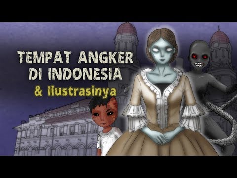 tempat-angker-di-indonesia-ilustrasinya-lawang-sewu-cerita-misteri-kartun-hantuhorortime