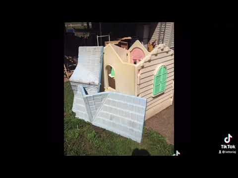 YouTube video about: How to take apart little tikes log cabin?