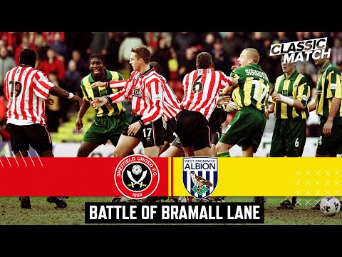 Battle of Bramall Lane | 2002 | Sheffield United v West Bromwich | Santos tackle & match abandoned.