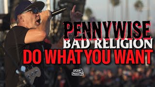 PENNYWISE LIVE - DO WHAT YOU WANT (BAD RELIGION) 4K - LYRICS, PUNK IN DRUBLIC FEST,  SAN PEDRO 2024