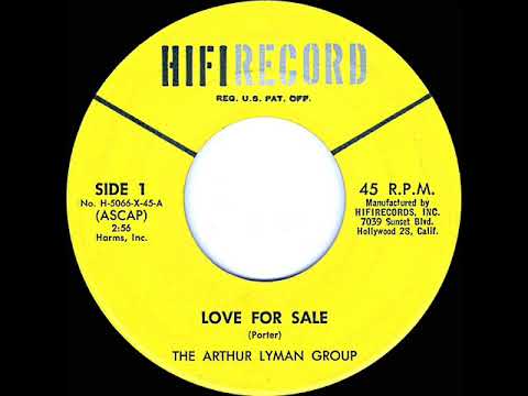 1963 HITS ARCHIVE: Love For Sale - Arthur Lyman Group