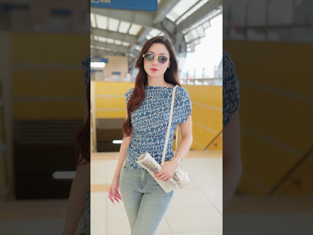 NHN1B280- Áo cotton họa tiết