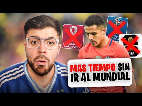 LA COBRA REACCIONA A LOS PAÍSES QUE MÁS TIEMPO LLEVAN SIN IR AL MUNDIAL