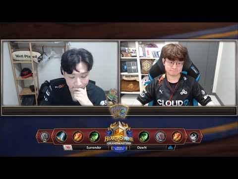 Surrender vs DawN - Division A - Hearthstone Grandmasters Asia-Pacific 2020 Season 2 - Week 7