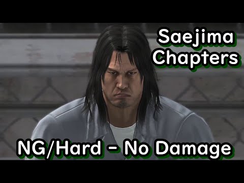 【Yakuza 4 Remastered】Saejima Chapter Battles No Damage (NG/Hard)