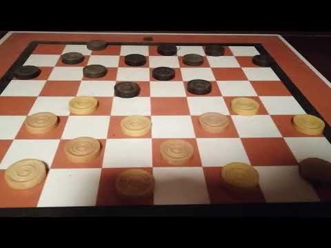 Dama Italiana - Come giocare l'apertura 21-18 a mossa libera (Double Corner opening)