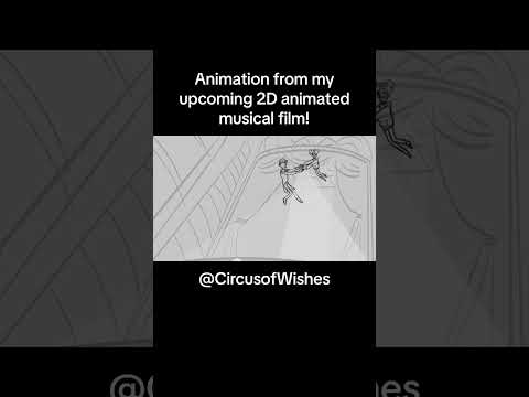 Circus of Wishes - 2D Animation Sneak Peek  #indieanimation #animation