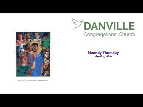 April 2, 2026 – Maundy Thursday