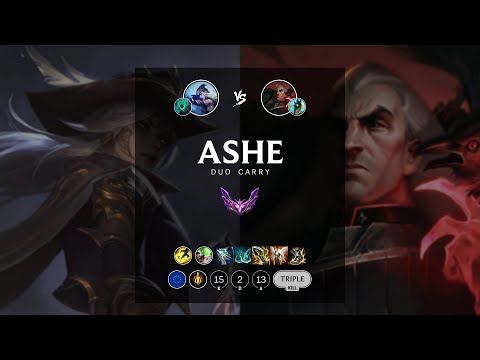 Ashe ADC vs Swain - EUW Master Patch 12.10