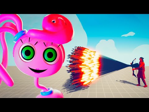 MOMMY LONG LEGS POPPY PLAYTIME vs EVERY GOD | TABS - Totally Accurate Battle Simulator