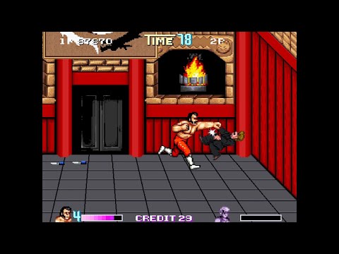 Double Dragon Reloaded Alternate v5.1.1 - 1 coin clear playthrough with Honky Tonk Man
