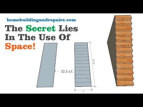 Find Out What Stairway Design Requires The Least Amount of Floor Space And Square Footage - Design