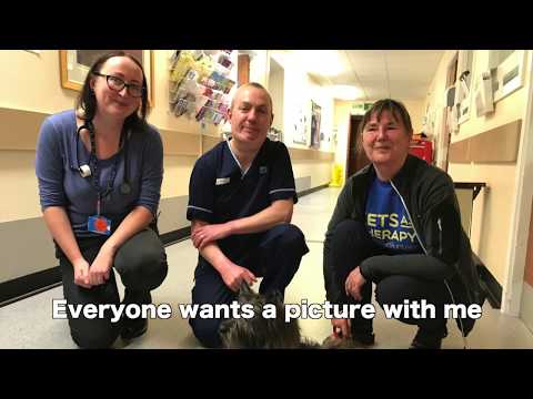 Hamish visits Raigmore Hospital