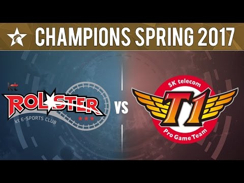 LZ Pray Ashe VS SKT Bang Ezreal Game 1 Highlights - 2017 LCK Spring W9D2