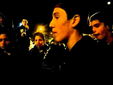 Tesis y Choco vs Dani y Tego vs Sniper y MC 1ra Ronda  Tres de Febrero