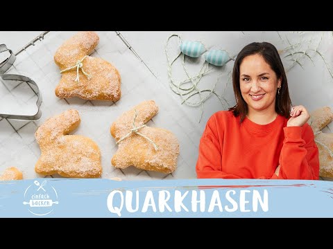 Quarkhasen Rezept 🐰🥚 – so soft! Quark-Öl-Teig | ohne Hefe I Einfach Backen