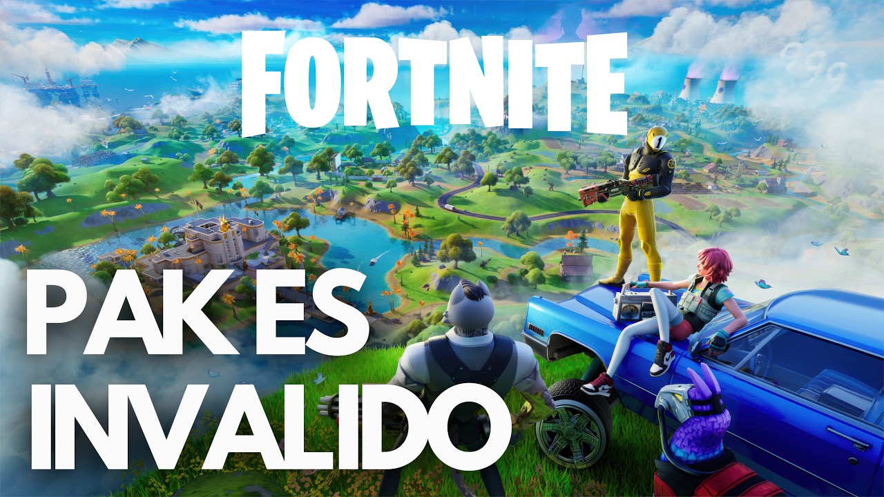 Fortnite Error UE::IoStore::SignatureError:EloErrorCode Pak Pak es invalido en PC Solucion