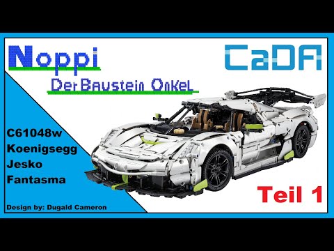 Cada C61048w Koenigsegg Jesko Fantasma Teil 1/2 --- Der Endgegner