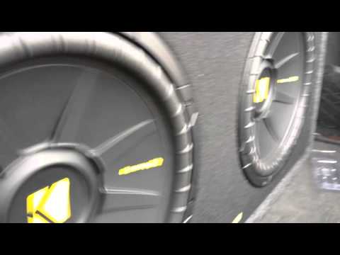 Kicker comp 12's 600 RMS!