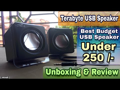 Terabyte usb speaker unboxing and full review/ best budget s...