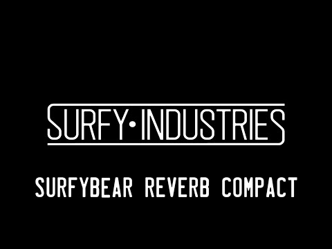 Surfy Industries SurfyBear Compact Reverb Unit *Black* image 2