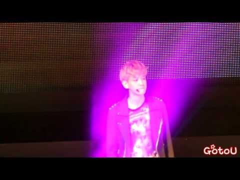 130406 EXO-K - What is Love @ Seoul Girls Collection (BaekHyun focus)