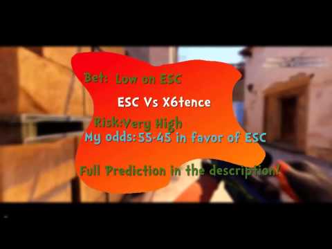 ESC Vs X6tence CS:GO Lounge Predictions 9-03-2015
