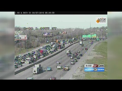 Accidents on I-80 are causing major traffic delays