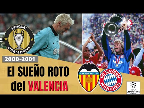🏆 CHAMPIONS LEAGUE (2001) 🇩🇪  Bayern Campeón vs Valencia ⚽😭 La Final de los Penaltis