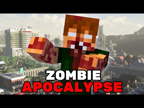 MINIY GAMER - I Survived a Zombie Apocalypse for 100 Days in Hardcore Minecraft