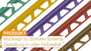 Schlüter®-MyDesign: Design a színek széles skáláján