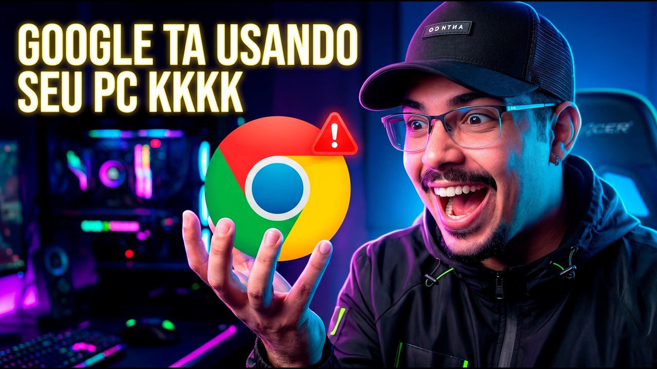 GOOGLE está USANDO o seu PC para rodar a IA do Chrome KKKKK