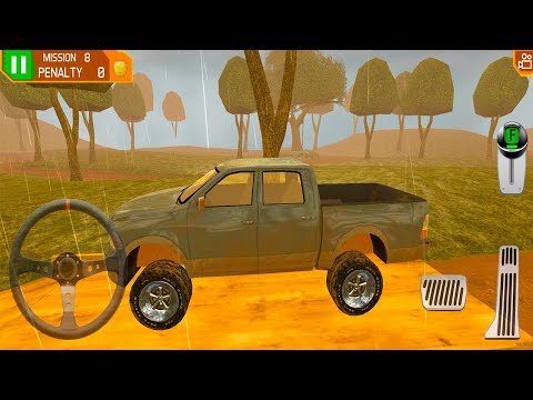 4x4 Dirt Offroad Parking - Pickup Truck Driving - Android Game Play